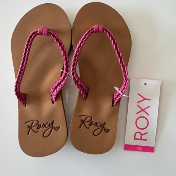 Pink Roxy Girl's Costas II Size 12 - Picture 1 of 2